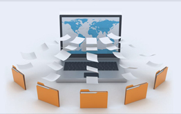 Management of electronic archiving projects in information centers 